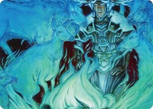 Unending Whisper Art Card (9/54) [Tarkir: Dragonstorm Art Series] MTG Single Magic: The Gathering  | Multizone: Comics And Games
