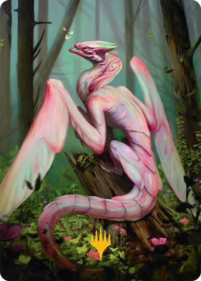 Bloomvine Regent Art Card (46/54) (Gold-Stamped) [Tarkir: Dragonstorm Art Series] MTG Single Magic: The Gathering  | Multizone: Comics And Games