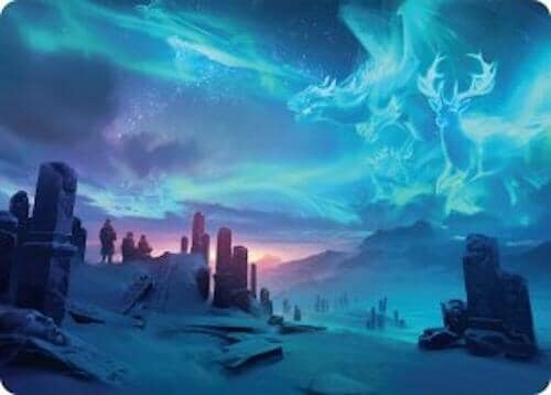 Auroral Procession Art Card (20/54) [Tarkir: Dragonstorm Art Series] MTG Single Magic: The Gathering  | Multizone: Comics And Games