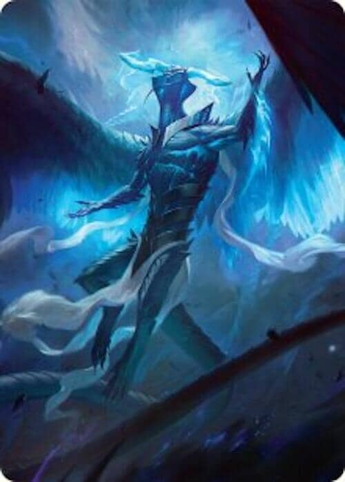 Ugin, Eye of the Storms Art Card (1/54) [Tarkir: Dragonstorm Art Series] MTG Single Magic: The Gathering  | Multizone: Comics And Games
