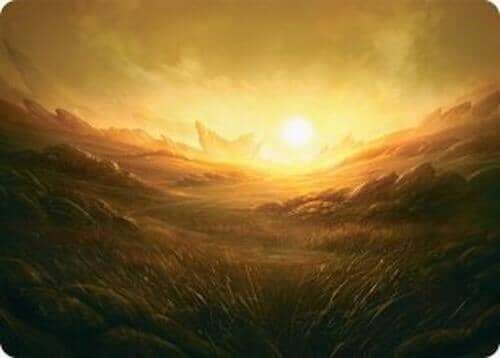 Plains Art Card (31/54) [Tarkir: Dragonstorm Art Series] MTG Single Magic: The Gathering  | Multizone: Comics And Games