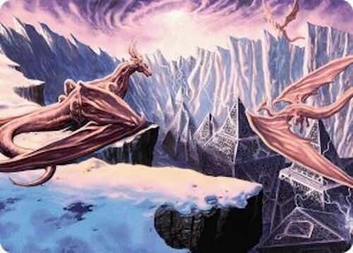 Maelstrom of the Spirit Dragon (42/54) [Tarkir: Dragonstorm Art Series] MTG Single Magic: The Gathering  | Multizone: Comics And Games