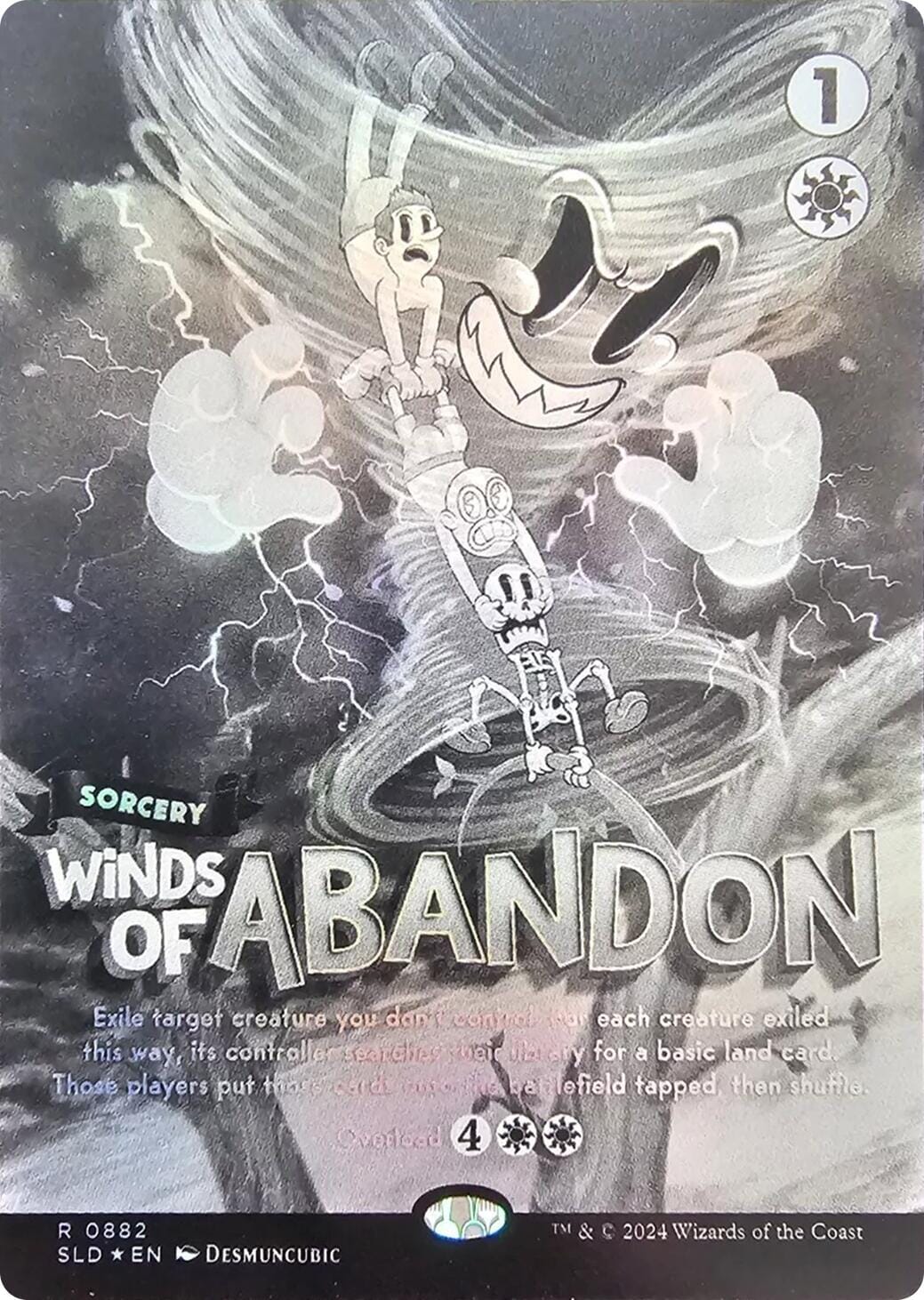 Winds of Abandon (Black & White Foil) [Secret Lair Drop Series] MTG Single Magic: The Gathering  | Multizone: Comics And Games