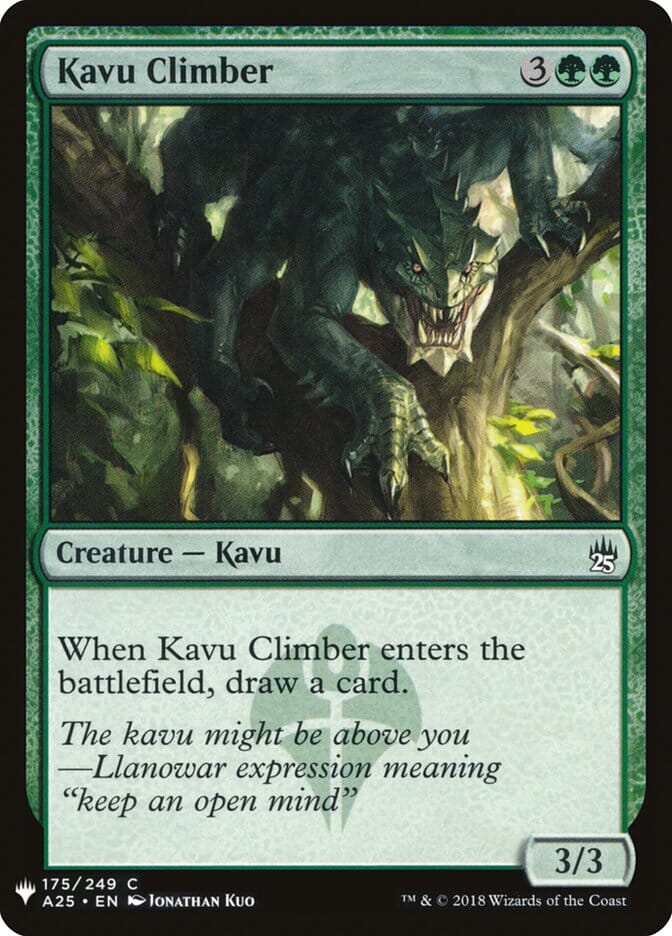 Kavu Climber [Mystery Booster] MTG Single Magic: The Gathering  | Multizone: Comics And Games