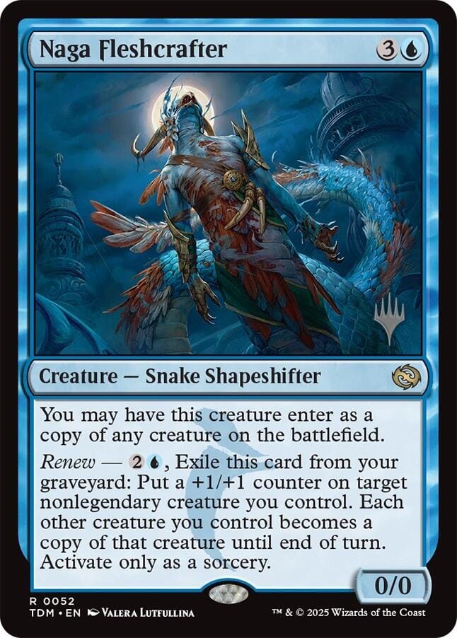 Naga Fleshcrafter (Promo Pack) [Tarkir: Dragonstorm Promos] MTG Single Magic: The Gathering  | Multizone: Comics And Games