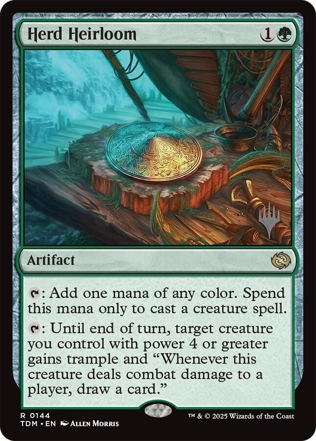 Herd Heirloom [Tarkir: Dragonstorm Promos] MTG Single Magic: The Gathering  | Multizone: Comics And Games
