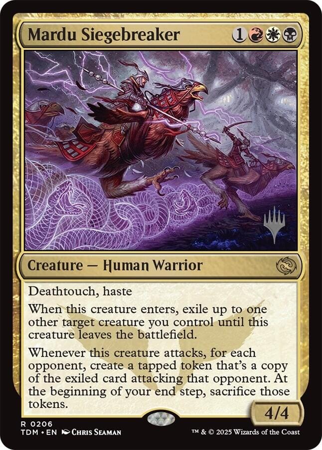 Mardu Siegebreaker (Promo Pack) [Tarkir: Dragonstorm Promos] MTG Single Magic: The Gathering  | Multizone: Comics And Games