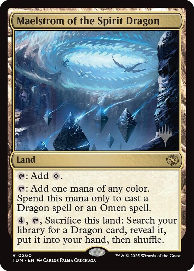 Maelstrom of the Spirit Dragon (Promo Pack) [Tarkir: Dragonstorm Promos] MTG Single Magic: The Gathering  | Multizone: Comics And Games