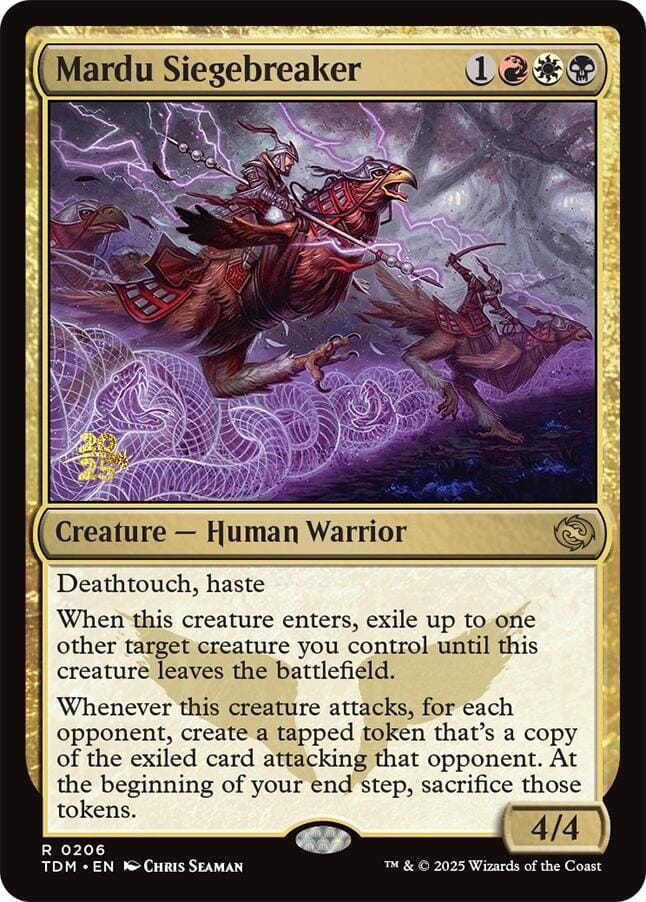 Mardu Siegebreaker [Tarkir: Dragonstorm Prerelease Cards] MTG Single Magic: The Gathering  | Multizone: Comics And Games