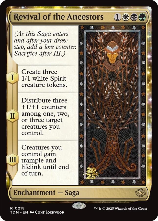 Revival of the Ancestors [Tarkir: Dragonstorm Prerelease Promos] MTG Single Magic: The Gathering  | Multizone: Comics And Games