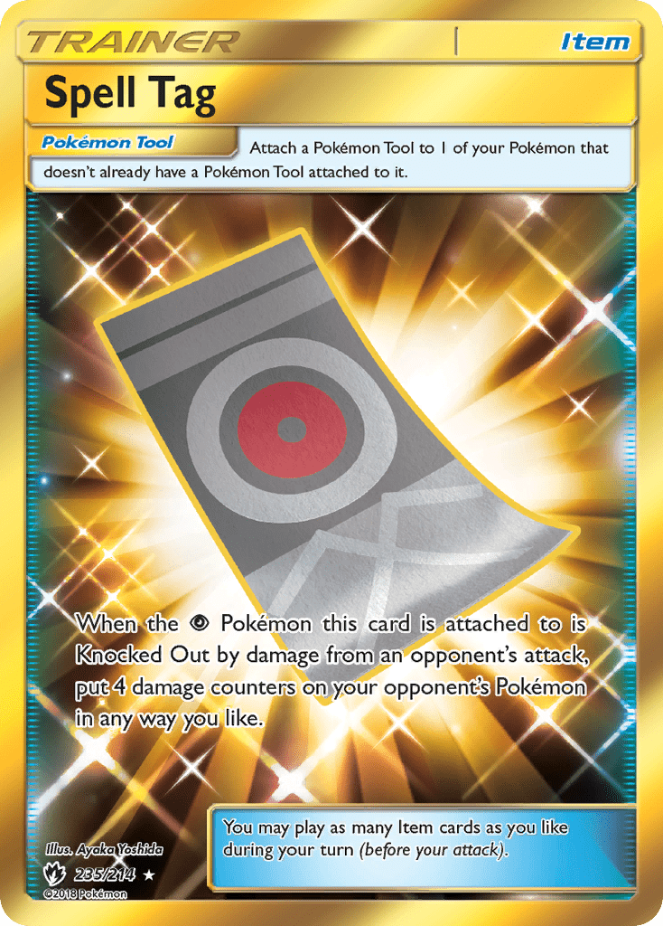Spell Tag (235/214) [Sun & Moon: Lost Thunder] Pokemon Single Pokémon  | Multizone: Comics And Games