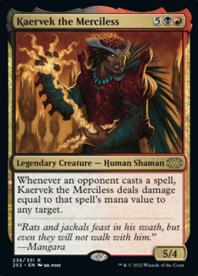 Kaervek the Merciless [Double Masters 2022] | Multizone: Comics And Games