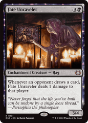 Fate Unraveler [Duskmourn: House of Horror Commander] MTG Single Magic: The Gathering  | Multizone: Comics And Games