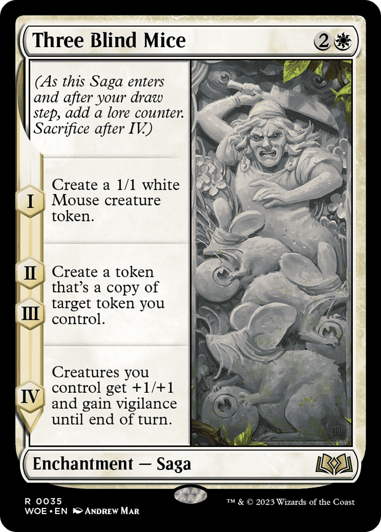 Three Blind Mice [Wilds of Eldraine] MTG Single Magic: The Gathering  | Multizone: Comics And Games