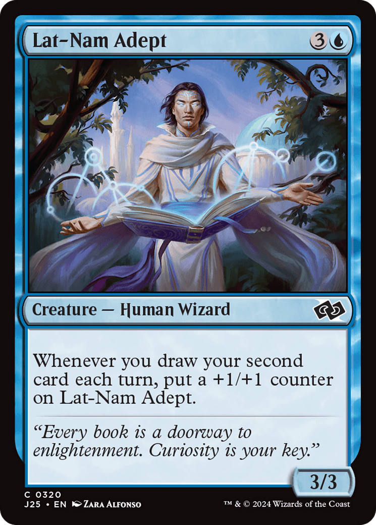 Lat-Nam Adept [Foundations Jumpstart] MTG Single Magic: The Gathering  | Multizone: Comics And Games