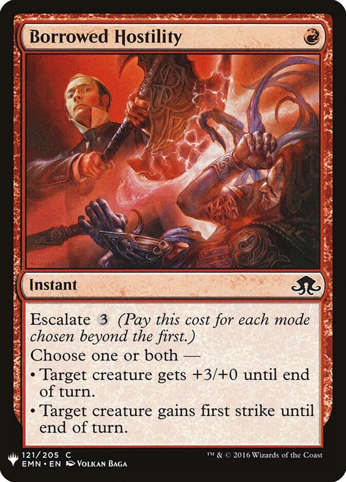 Borrowed Hostility [Mystery Booster] MTG Single Magic: The Gathering  | Multizone: Comics And Games