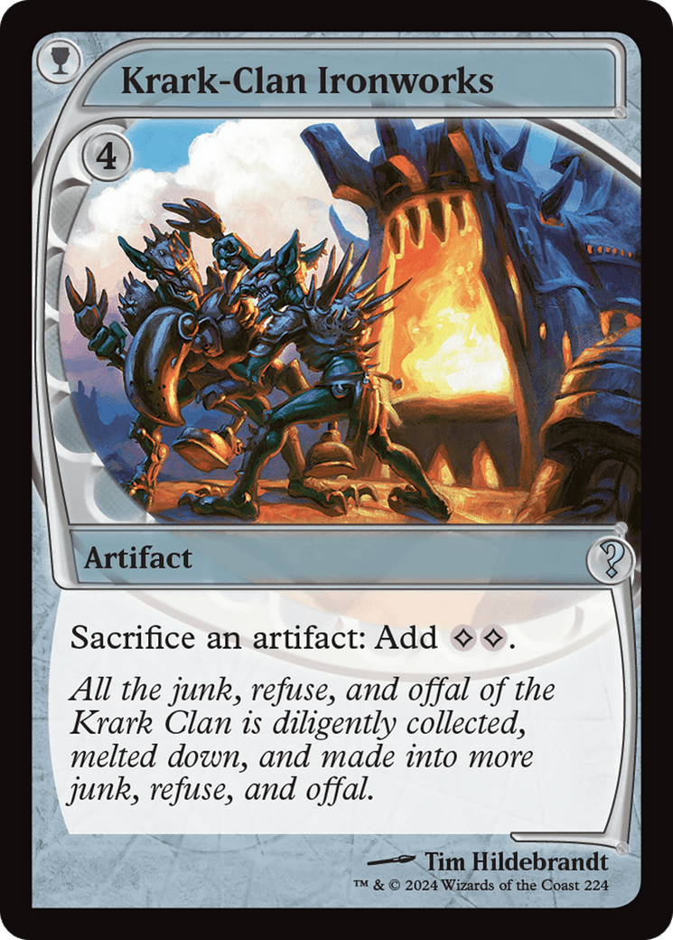 Krark-Clan Ironworks (Future Sight) [Mystery Booster 2] MTG Single Magic: The Gathering  | Multizone: Comics And Games