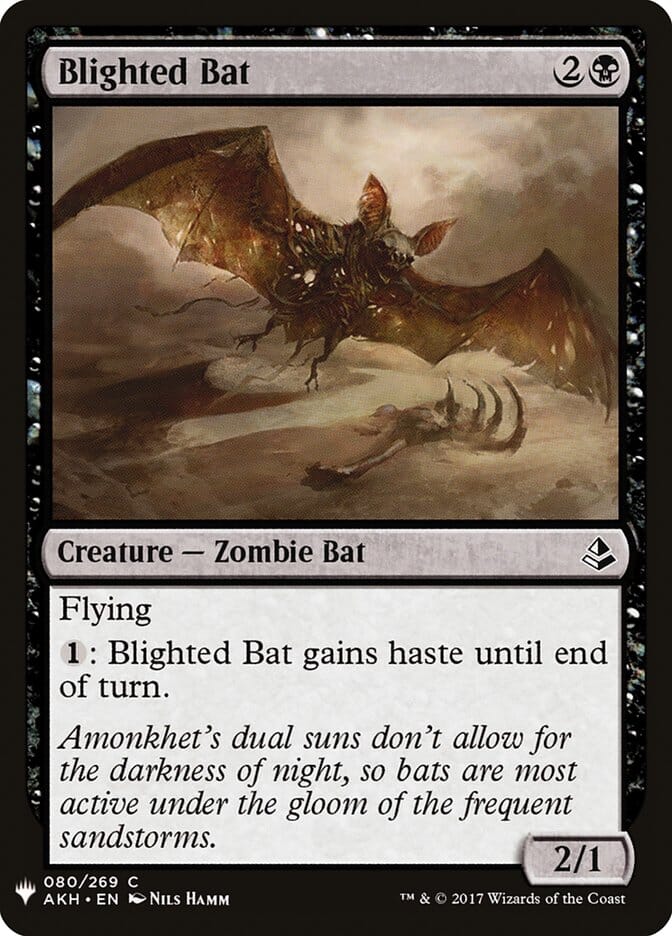 Blighted Bat [Mystery Booster] MTG Single Magic: The Gathering  | Multizone: Comics And Games