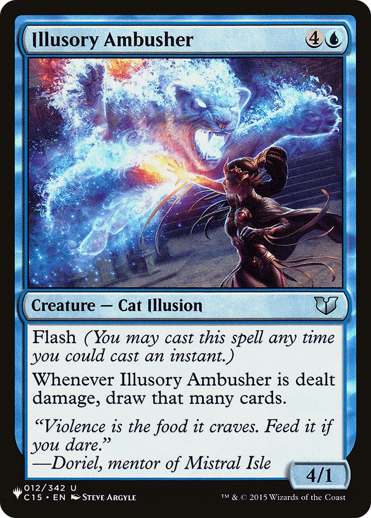 Illusory Ambusher [The List] MTG Single Magic: The Gathering  | Multizone: Comics And Games