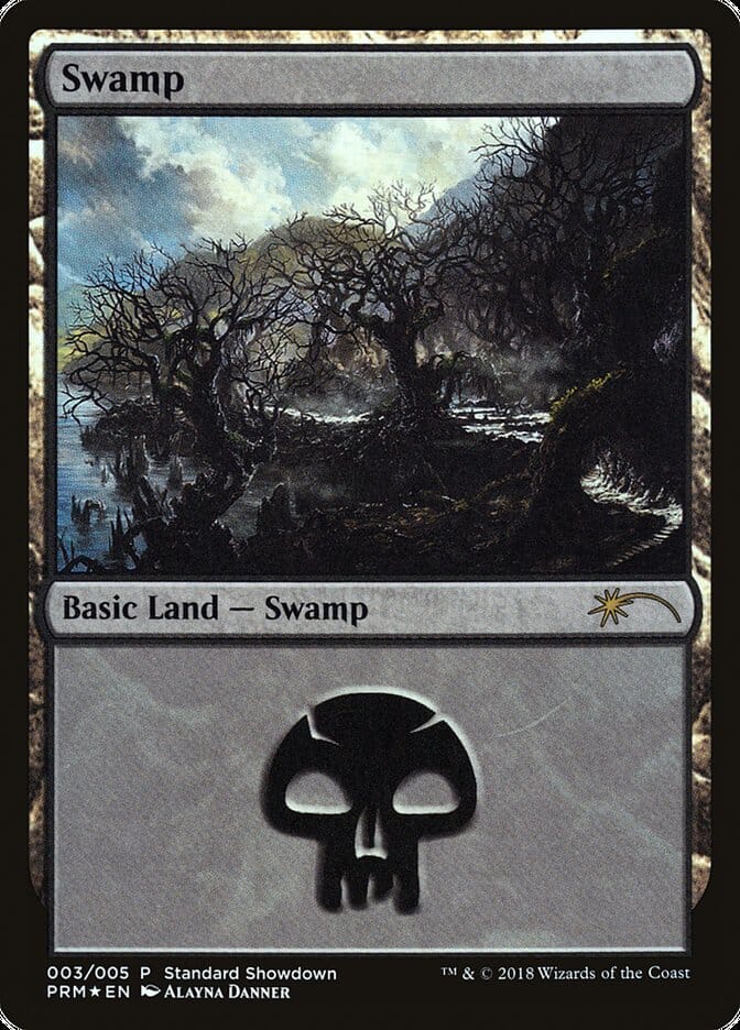 Swamp (Alayna Danner) [Standard Showdown Promos] MTG Single Magic: The Gathering  | Multizone: Comics And Games