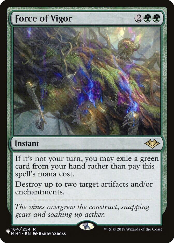 Force of Vigor [The List] MTG Single Magic: The Gathering  | Multizone: Comics And Games
