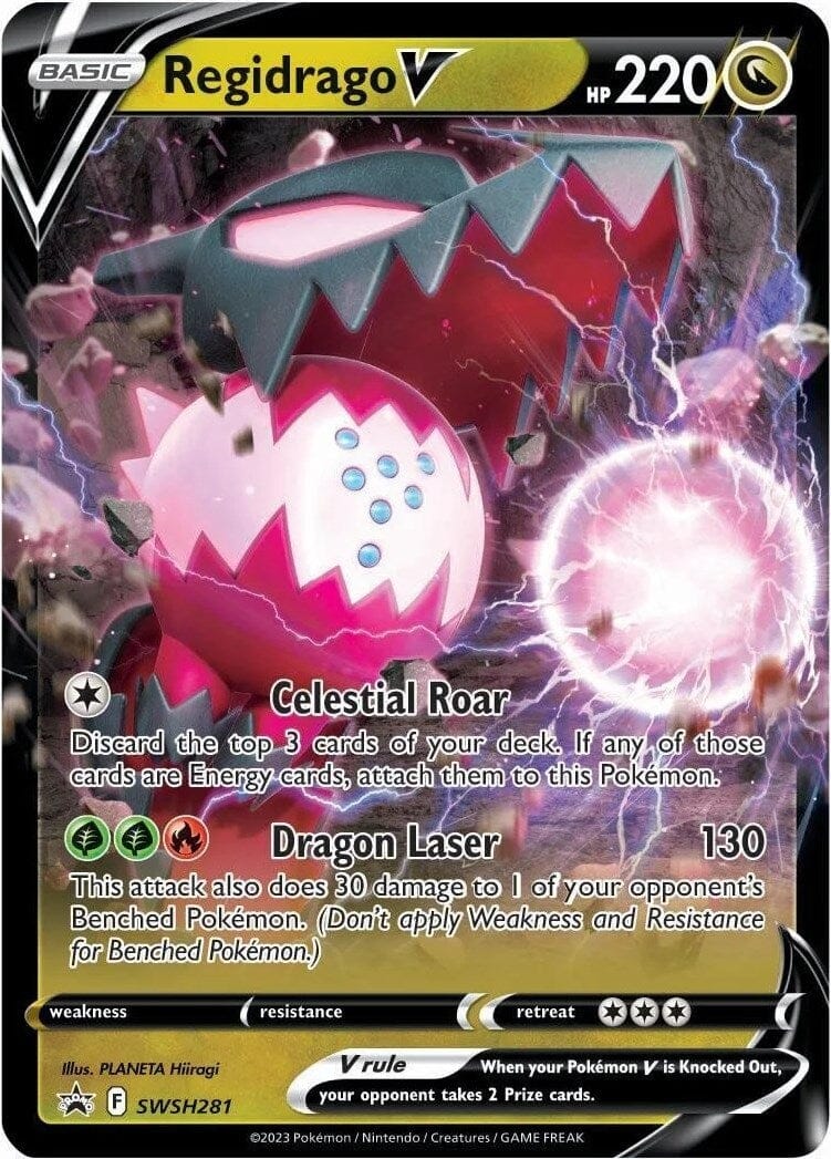 Regidrago V (SWSH281) [Sword & Shield: Black Star Promos] Pokemon Single Pokémon  | Multizone: Comics And Games
