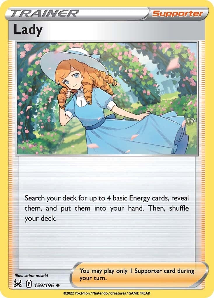 Lady (159/196) [Sword & Shield: Lost Origin] Pokemon Single Pokémon  | Multizone: Comics And Games