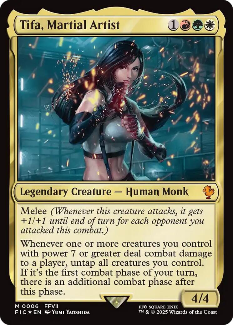 Tifa, Martial Artist [FINAL FANTASY Commander] MTG Single Magic: The Gathering  | Multizone: Comics And Games