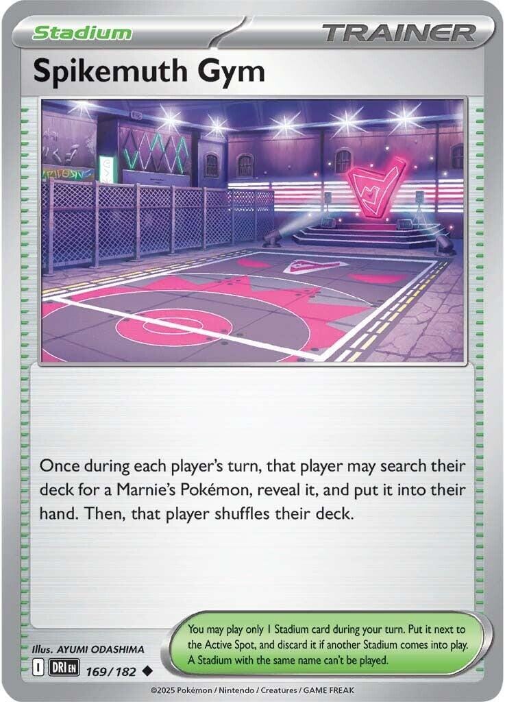 Spikemuth Gym (169/182) [Scarlet & Violet: Destined Rivals] Pokemon Single Pokémon  | Multizone: Comics And Games