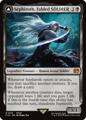Sephiroth, Fabled SOLDIER // Sephiroth, One-Winged Angel [FINAL FANTASY] MTG Single Magic: The Gathering  | Multizone: Comics And Games