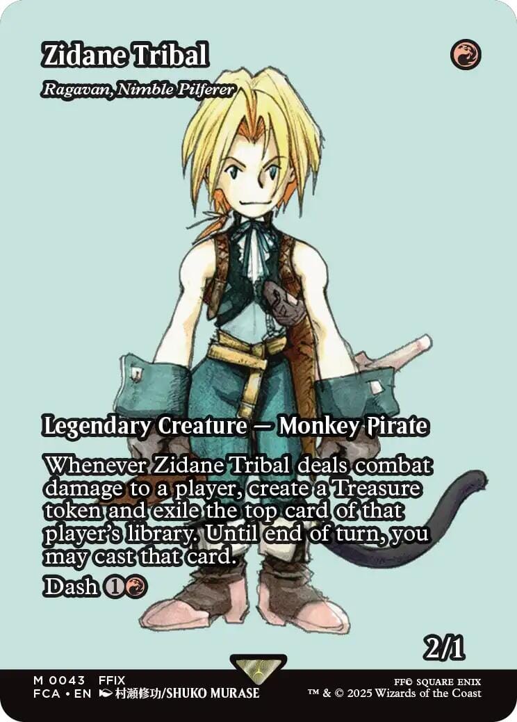 Zidane Tribal - Ragavan, Nimble Pilferer (Showcase) [FINAL FANTASY : Through the Ages] MTG Single Magic: The Gathering  | Multizone: Comics And Games