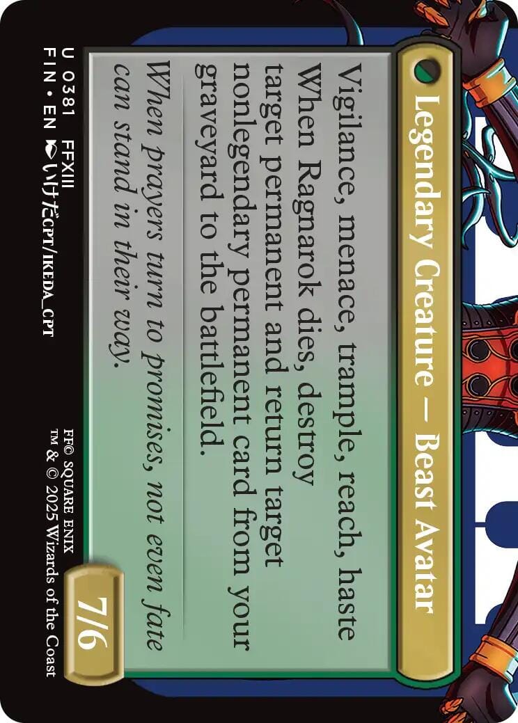 Fang, Fearless l'Cie (Borderless) [FINAL FANTASY] MTG Single Magic: The Gathering  | Multizone: Comics And Games