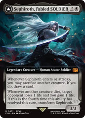 Sephiroth, Fabled SOLDIER // Sephiroth, One-Winged Angel (Extended Art) [FINAL FANTASY] MTG Single Magic: The Gathering  | Multizone: Comics And Games
