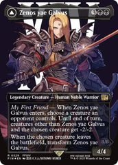 Zenos yae Galvus // Shinryu, Transcendent Rival (Borderless) (Surge Foil) [FINAL FANTASY] MTG Single Magic: The Gathering  | Multizone: Comics And Games