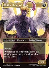 Kefka, Court Mage // Kefka, Ruler of Ruin (Borderless) (0398) [FINAL FANTASY] MTG Single Magic: The Gathering  | Multizone: Comics And Games