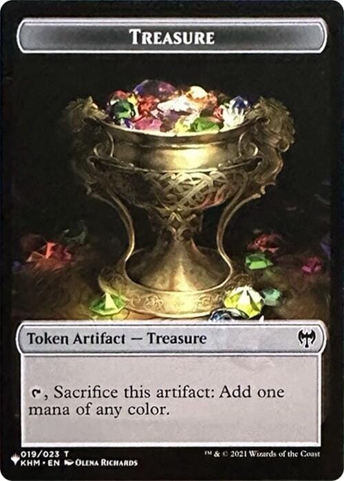 Treasure // Egg Double-Sided Token [Secret Lair Drop Series] MTG Single Magic: The Gathering  | Multizone: Comics And Games