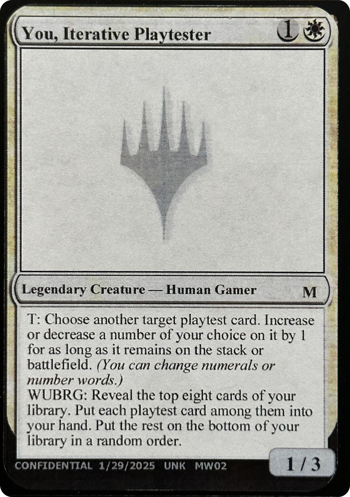 You, Iterative Playtester [Unknown Event] MTG Single Magic: The Gathering  | Multizone: Comics And Games