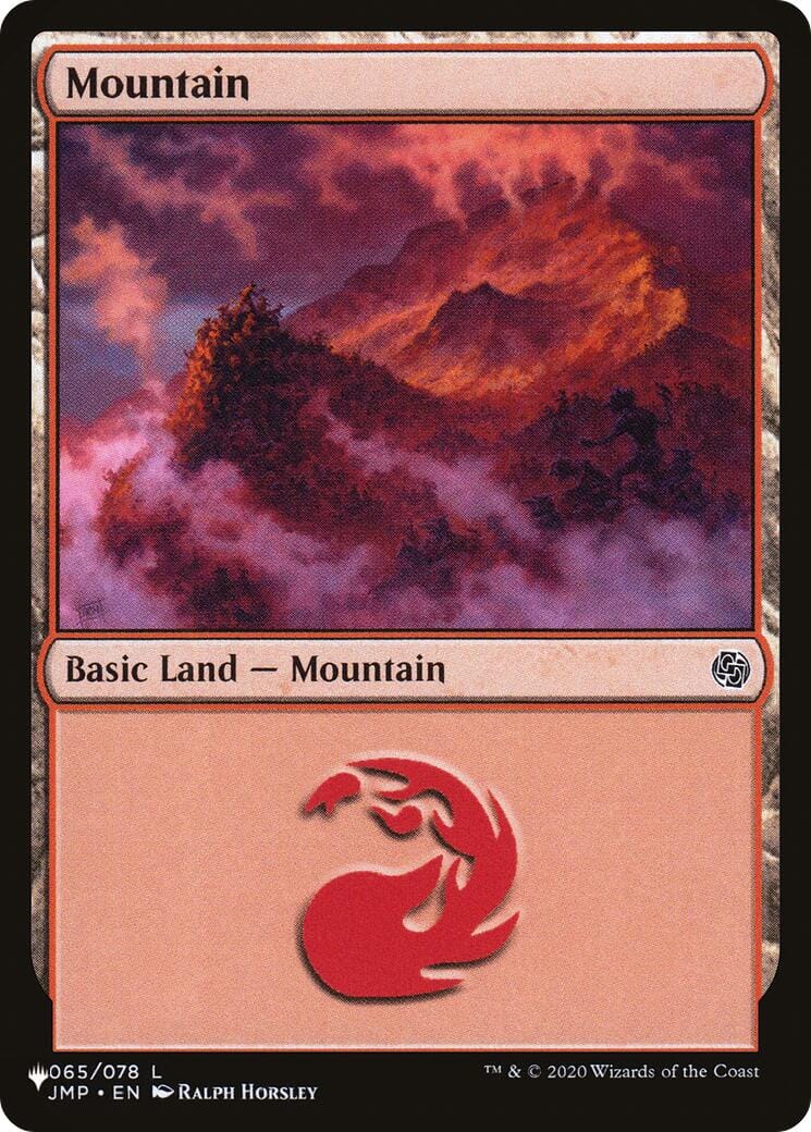 Mountain (065) (JMP) [The List] MTG Single Magic: The Gathering  | Multizone: Comics And Games
