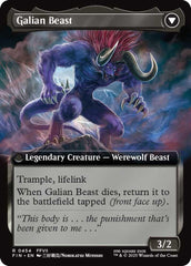 Vincent Valentine // Galian Beast (Extended Art) [FINAL FANTASY] MTG Single Magic: The Gathering  | Multizone: Comics And Games