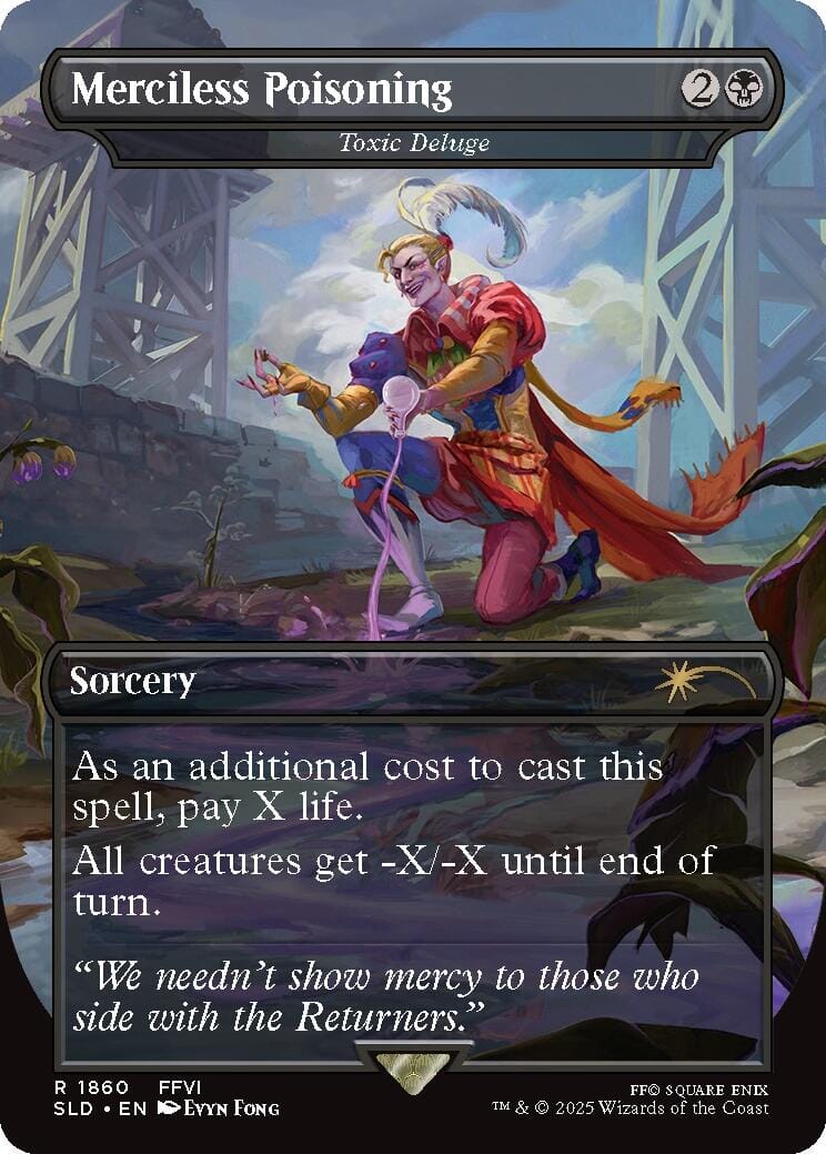 Merciless Poisoning - Toxic Deluge [Secret Lair Drop Series] MTG Single Magic: The Gathering  | Multizone: Comics And Games