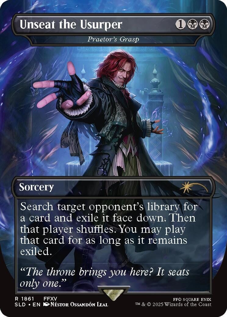 Unseat the Usurper - Praetor's Grasp [Secret Lair Drop Series] MTG Single Magic: The Gathering  | Multizone: Comics And Games