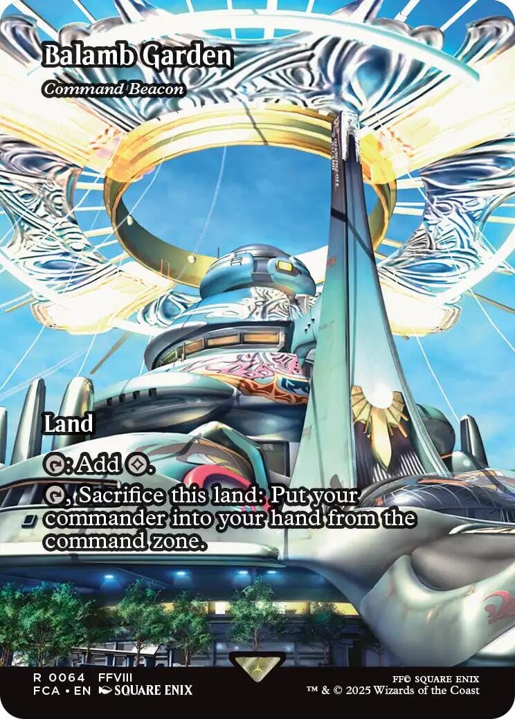 Balamb Garden - Command Beacon (Showcase) [FINAL FANTASY : Through the Ages] MTG Single Magic: The Gathering  | Multizone: Comics And Games