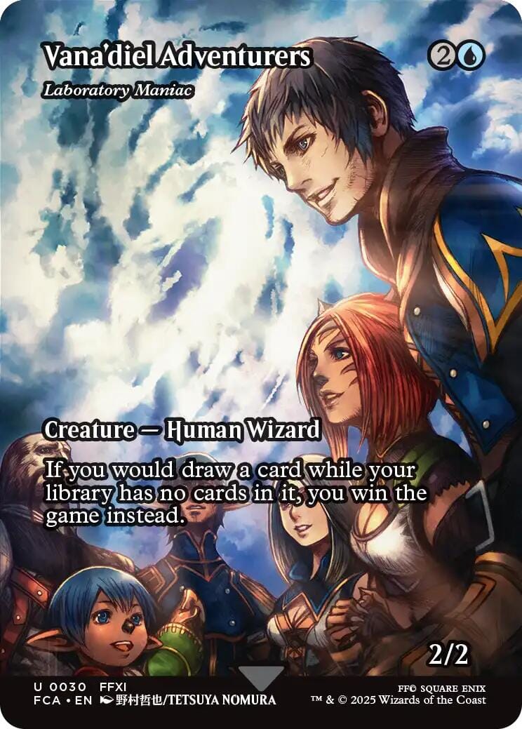 Vana'diel Adventurers - Laboratory Maniac (Showcase) [FINAL FANTASY : Through the Ages] MTG Single Magic: The Gathering  | Multizone: Comics And Games
