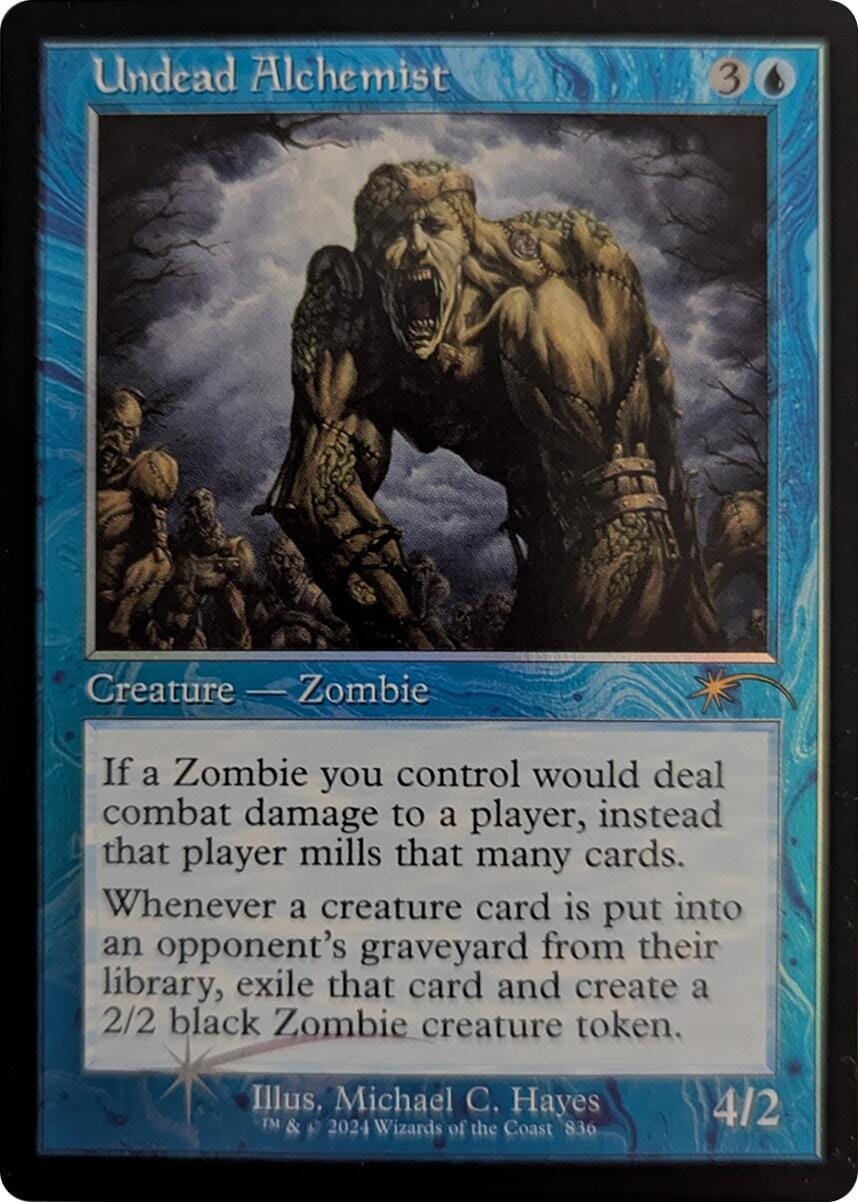 Undead Alchemist (Retro Frame) [Secret Lair Drop Series] MTG Single Magic: The Gathering  | Multizone: Comics And Games