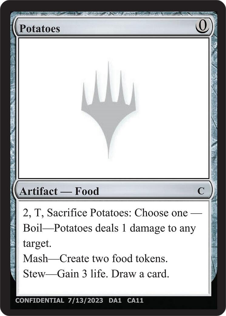 Potatoes [Mystery Booster] MTG Single Magic: The Gathering  | Multizone: Comics And Games