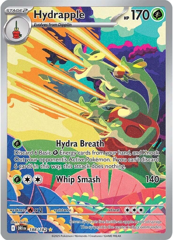 Hydrapple (188/182) [Scarlet & Violet: Destined Rivals] Pokemon Single Pokémon  | Multizone: Comics And Games