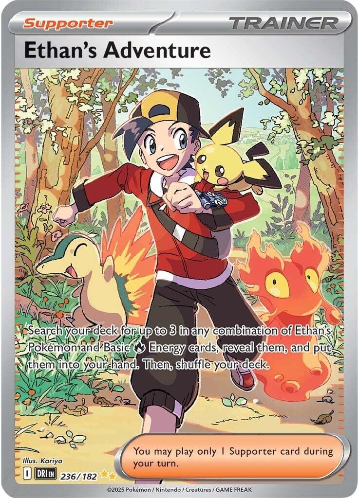 Ethan's Adventure (236/182) [Scarlet & Violet: Destined Rivals] Pokemon Single Pokémon  | Multizone: Comics And Games