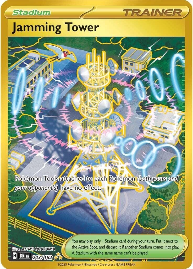 Jamming Tower (243/182) [Scarlet & Violet: Destined Rivals] Pokemon Single Pokémon  | Multizone: Comics And Games