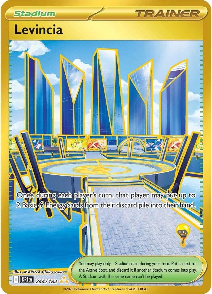Levincia (244/182) [Scarlet & Violet: Destined Rivals] Pokemon Single Pokémon  | Multizone: Comics And Games