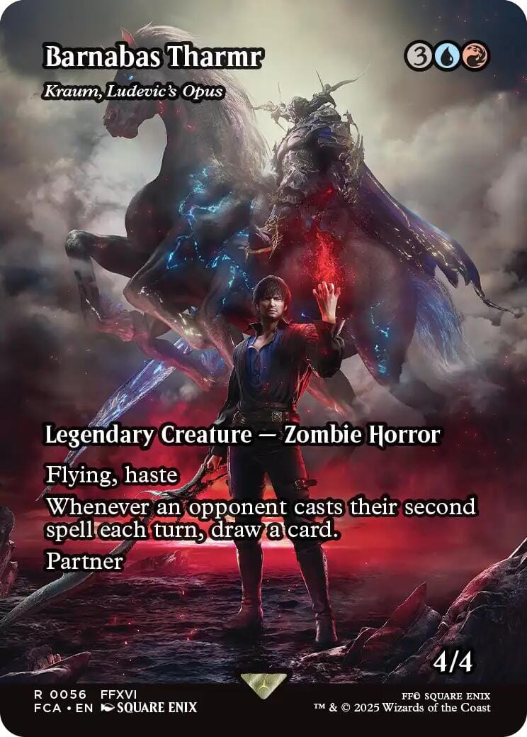 Barnabas Tharmr - Kraum, Ludevic's Opus (Showcase) [FINAL FANTASY : Through the Ages] MTG Single Magic: The Gathering  | Multizone: Comics And Games